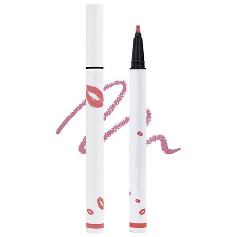 JUDUNA Longwear Liquid Lip Liner, 2024 New 2-in-1 Liquid Lipstick Pen Lip Liner Pencil, Waterproof Quick-Drying Long-Lasting Matte Liquid Lipstick (Color#07, 0.6 ML)
