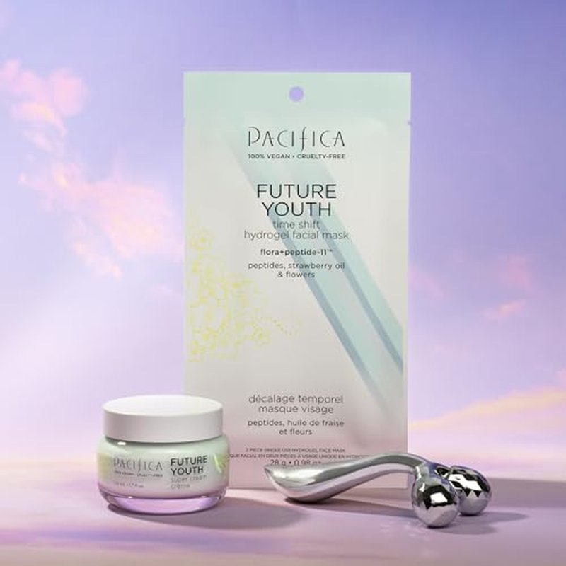 Pacifica Future Youth Super Cream, Daily Face Moisturizer, Skincare, Hydrating, Aging Skin, Lightweight, Firming Cream, Face Cream, For Aging and All Skin Types, Vegan, 1.7 fl oz (1 Count)