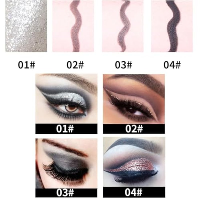 EZGHAR Bousalutend Eye Liner, Bousalurrens Eyeliner Cream, Bousalutend Eyeliner, Ayky Long Wear Gel Eyeliner, Matte Quick-Dry Natural Black Eyeliner Cream, Waterproof Smudge Proof (#01)
