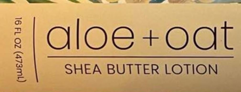 Aloe + Oat Hand Lotion - Enriched with Shea Butter & Cocoa Butter | Moisturizing Formula