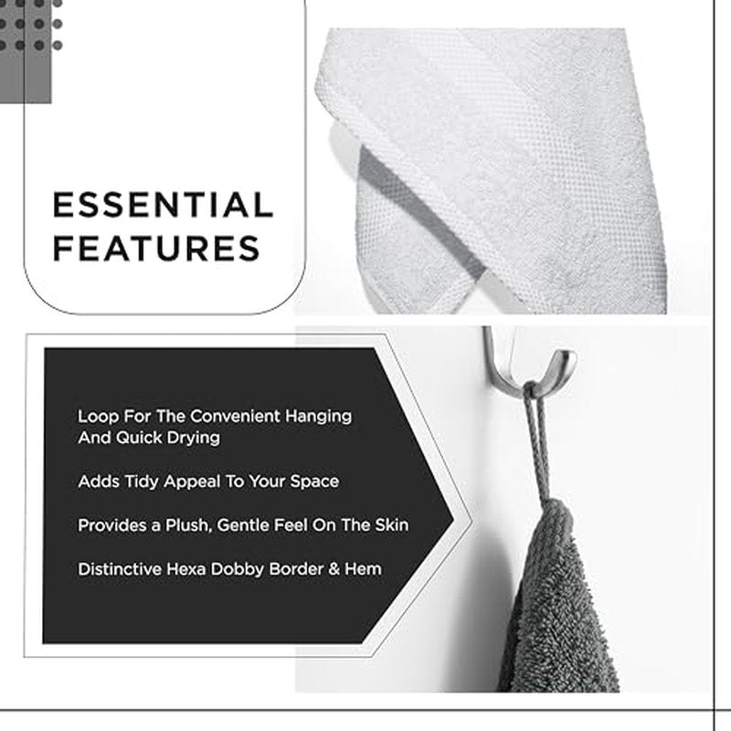 Villa Celestia 600 GSM 100% Cotton Bath Towel, Highly Absorbent, Plush, Soft, Quick Dry, White Towel, 1 Luxury Body Towel, Combed Cotton Bathtowel for Hotels, Salon, Spa, Bathroom, Shower, Pack of 1