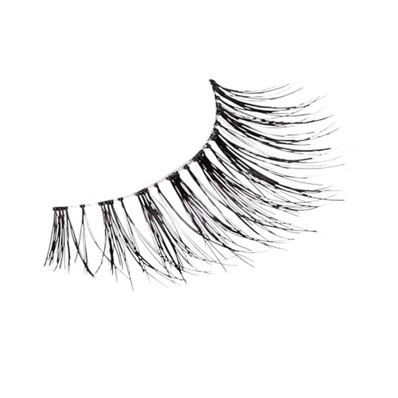 KISS Looks So Natural False Eyelashes Double Pack, Lightweight & Comfortable, Tapered End Technology, Reusable, Cruelty-Free, Contact Lens Friendly, Style 'Sultry', 2 Pairs Fake Eyelashes