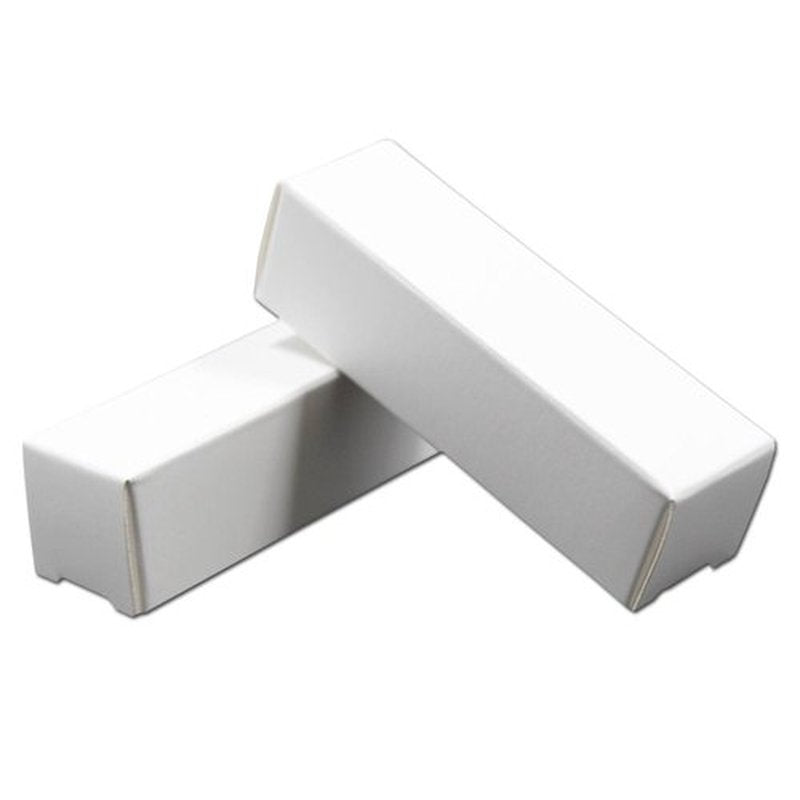 BAT Pack 50 Pack 0.78x0.78x3.34 inch Rectangle Kraft Paper DIY Lipstick White Boxes Beauty Accessories Essence Oil Lipstick Bottle Packaging Gift Makeup Organzier Tube Storage