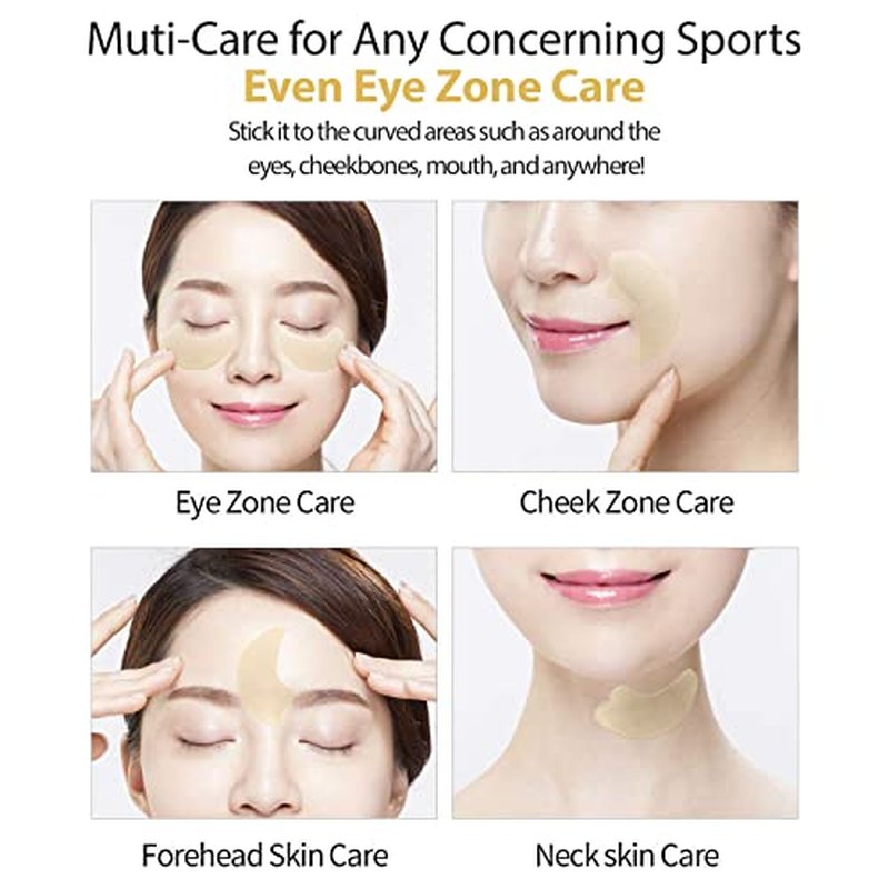 [K Beauty Snp] 24K Gold Firming Eye Patch | 11,900mg of Collagen with 24K Gold | Tightening and Hydrating for All Skin | Under Eye Patches for Dark Circles | Korean Skincare Eye Mask | 60 Patches