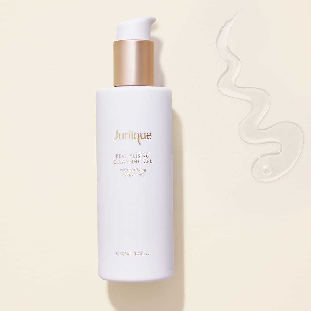 Jurlique Revitalising Cleansing Gel - 6.76 Fl Oz - Facial Gel Cleanser & Face Wash for Women & Men - For Normal & Combination Skin - Deep Pore Cleanser & Skincare - Australian Natural-Based Skincare
