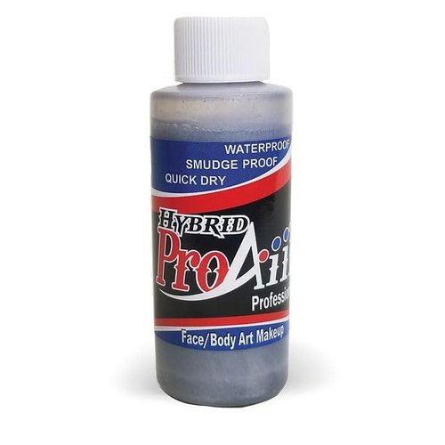 ProAiir Face and Body Painting Makeup - 2oz (60ml) Silver