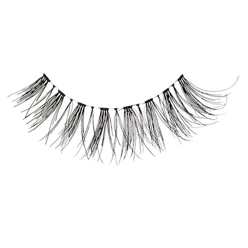 KISS So Wispy, False Eyelashes, 'Style #11', 12 mm, Includes 5 Pairs Of Lashes, Contact Lens Friendly, Easy to Apply, Reusable Strip Lashes, Glue On, Mulitpack