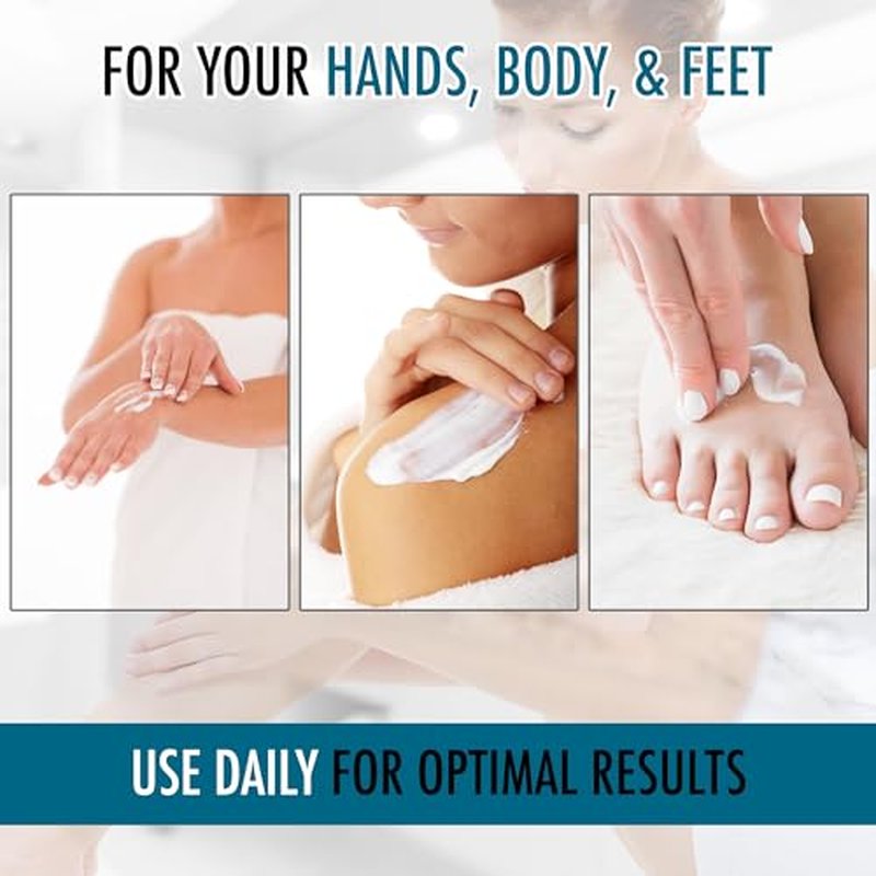 GLY MIRACLE Moisturizing Body Cream for Extremely Dry Skin, Non-Greasy Skin Humectant for Hands, Body & Feet, Body Lotion for Extremely Dry Skin, Non-Oily, with Glycerin, Original Fresh Scent 16 Ounce
