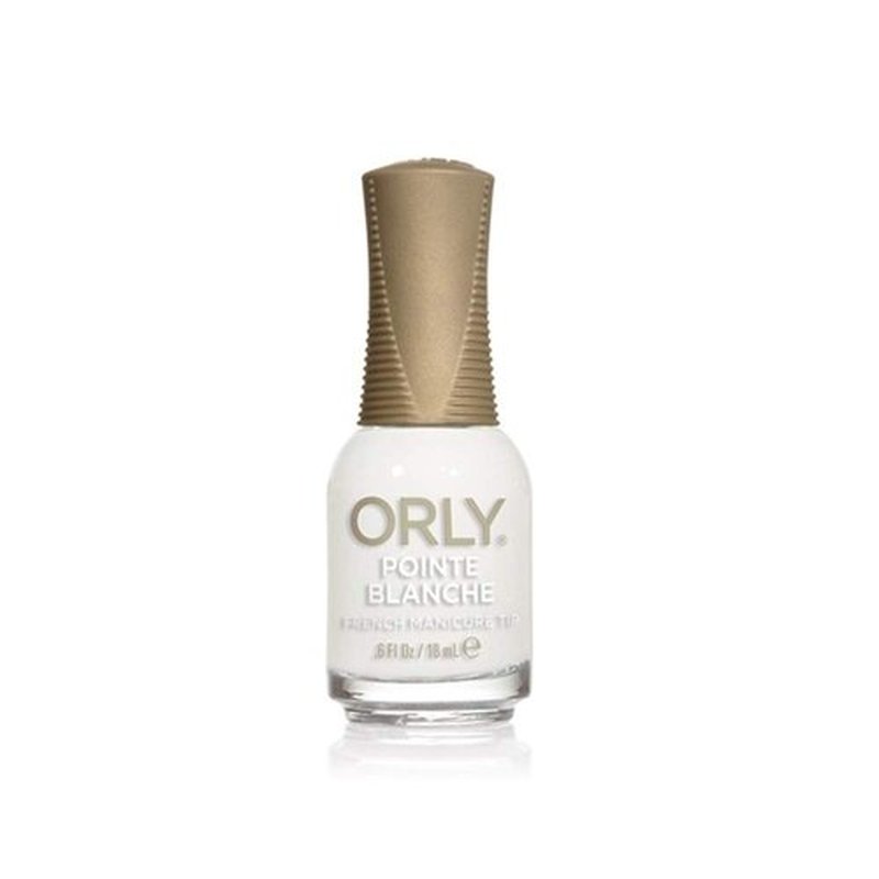 Orly Nail Lacquer, French Man Point Blanche, 0.6 Fluid Ounce (Pack of 2)