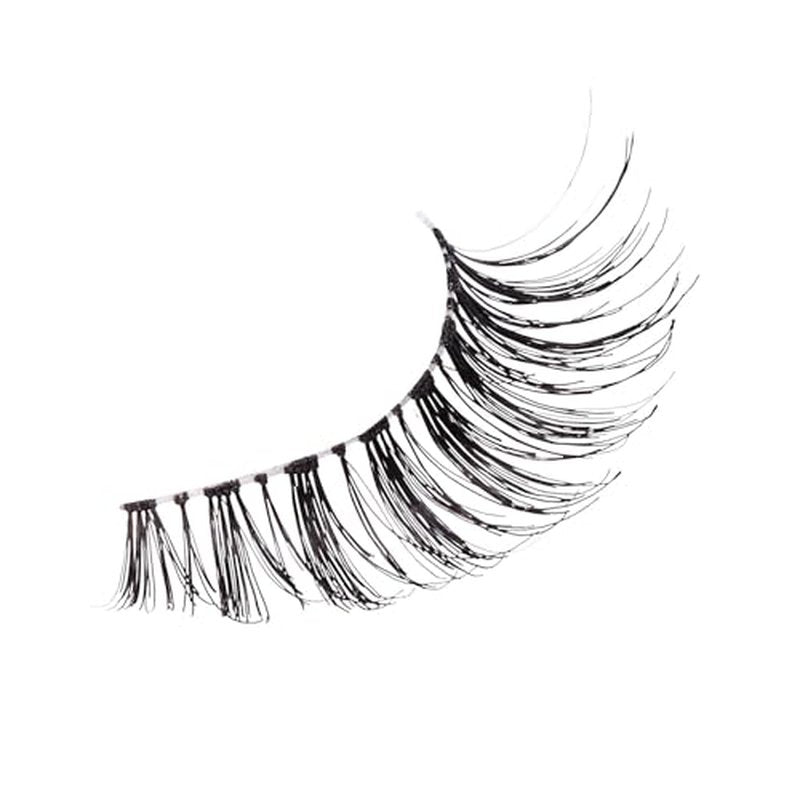 KISS So Wispy, False Eyelashes, 'Style #11', 12 mm, Includes 5 Pairs Of Lashes, Contact Lens Friendly, Easy to Apply, Reusable Strip Lashes, Glue On, Mulitpack