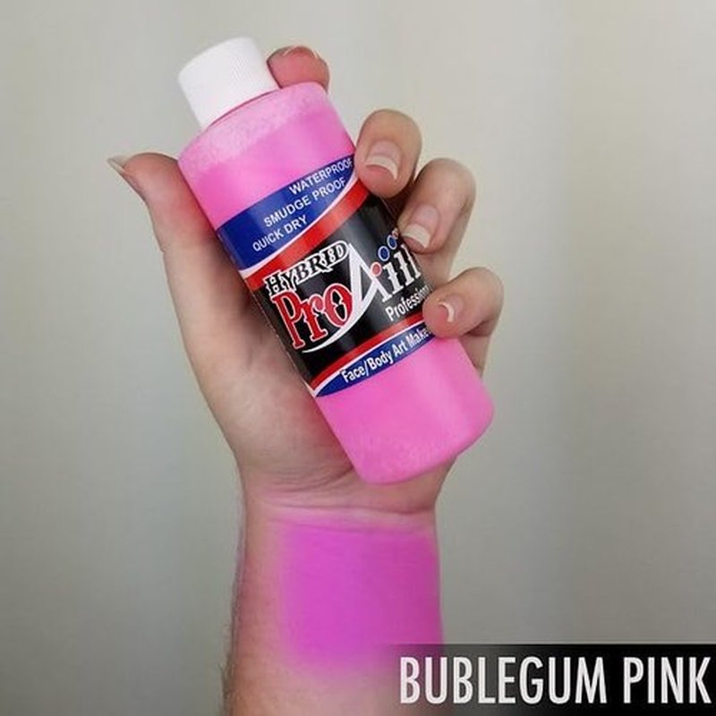 ProAiir Face and Body Painting Makeup - 2oz (60ml) Bubble Gum