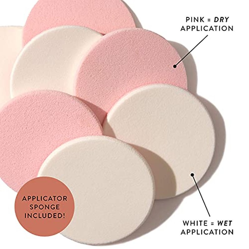 LAURA GELLER NEW YORK Baked Double Take Powder Foundation - Porcelain - Buildable Medium to Full Coverage - Matte Finish