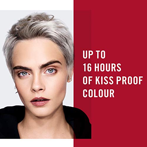 Rimmel London Provocalips 16hr Kiss-Proof Lip Color - Two-Step Liquid Lipstick to Lock in Color and Shine - 220 Lazy Daze, .14 fl.oz.