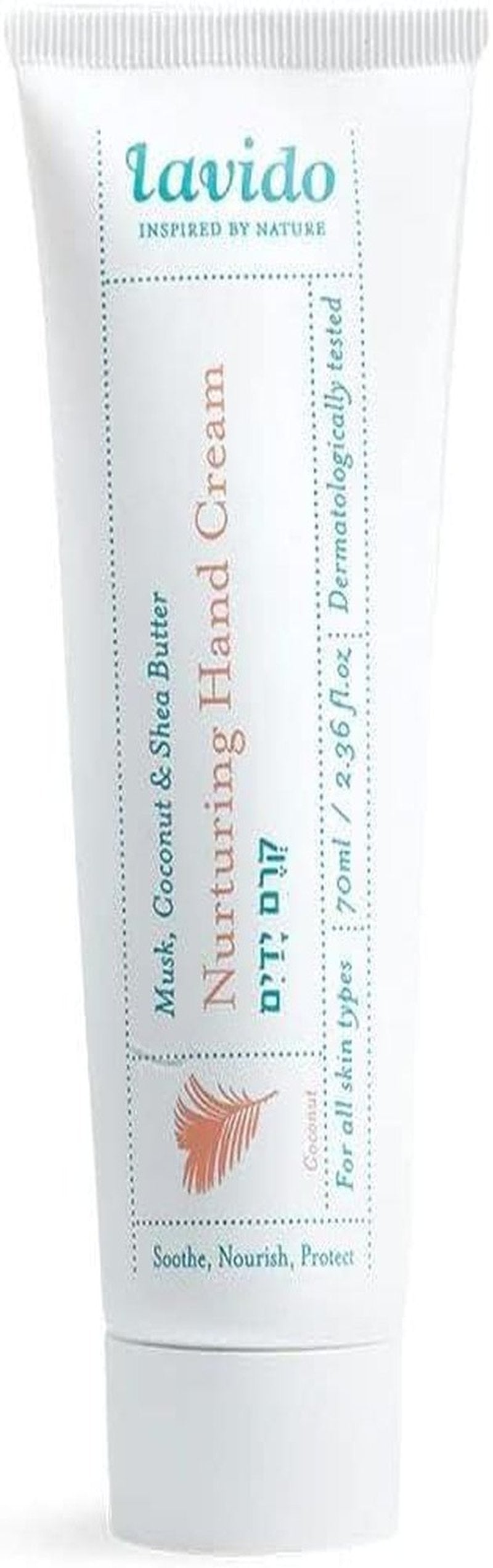Lavido - Natural Nurturing Hand Cream (2.36 fl oz | 70 ml) (Musk & Coconut)