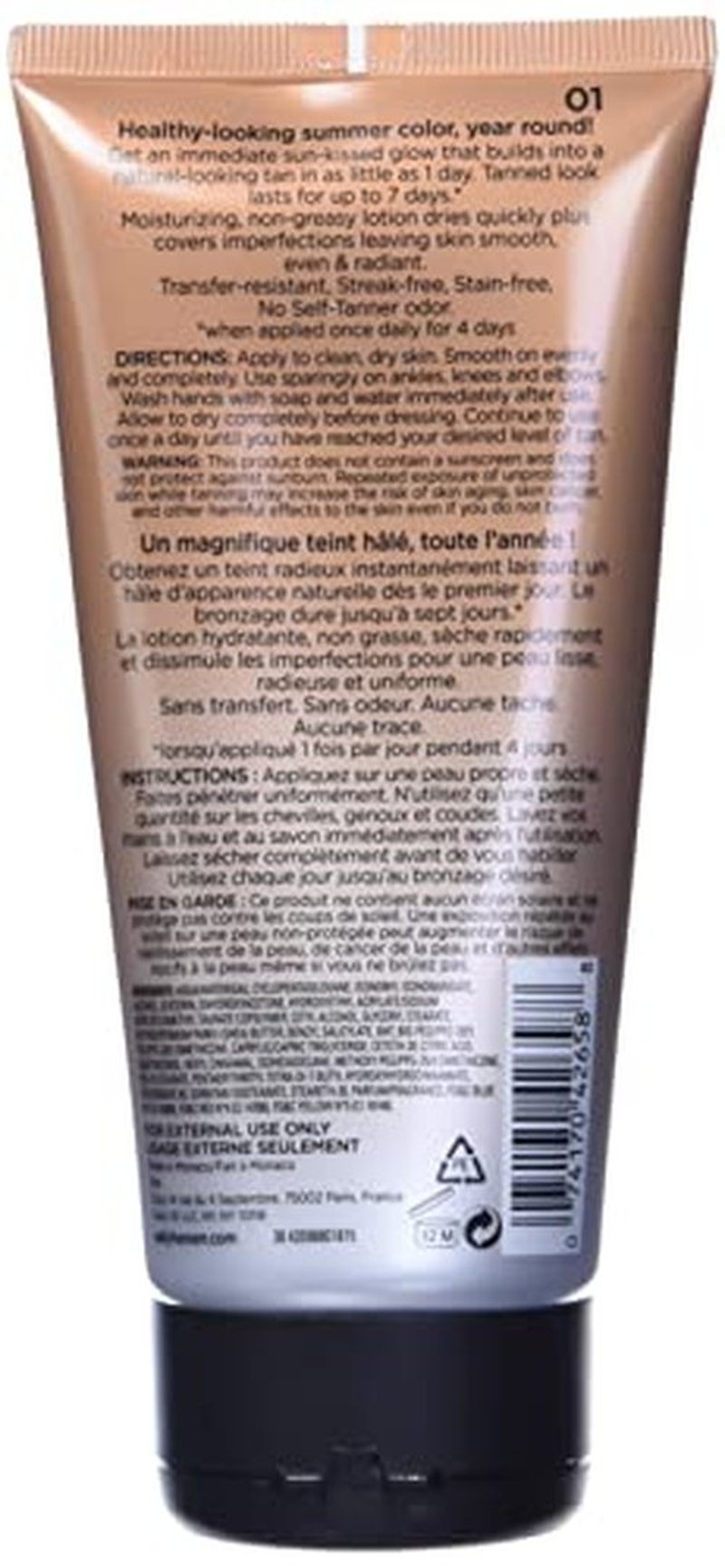 Sally Hansen Airbrush Legs, Gradual Tanning Lotion Light to Medium 5.9 Oz (Pack of 2)