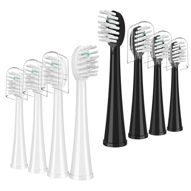 FAMELEC 10Pcs Compatible with Water Pik Sonic Fusion 2.0 Replacement Heads, for Waterpik Replacement Heads & Flossing Toothbrush SF01/SF02/SF03/SF04, Replacement for Waterpik Sonic-Fusion Brush Heads
