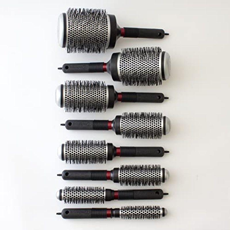 Cricket Thermal Hair Brush #300 0.75” for Blow-Drying, Curling, and Styling – Heat-Retaining Barrel with Anti-Static Tourmaline Bristles, Round Thermal Brush, Ideal for All Hair Types