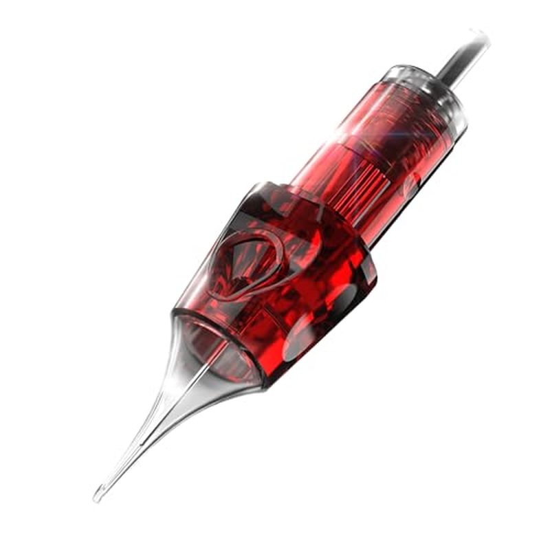 3RLT Tattoo Cartridges Needles #10 Bugpin 3 Round Liner Super Tight X-Taper Needle 20Pcs Disposable Cartridge with Membrane EN04X-20-1003RLT