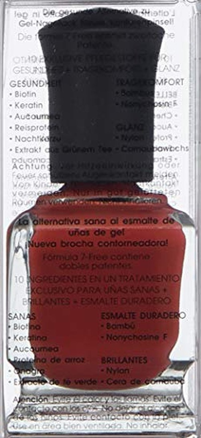 Deborah Lippmann Gel Lab Pro Nail Polish Treatment Enriched for Health, Wear, and Shine No Animal Testing, 21 Free, Vegan Red and Purple Colors