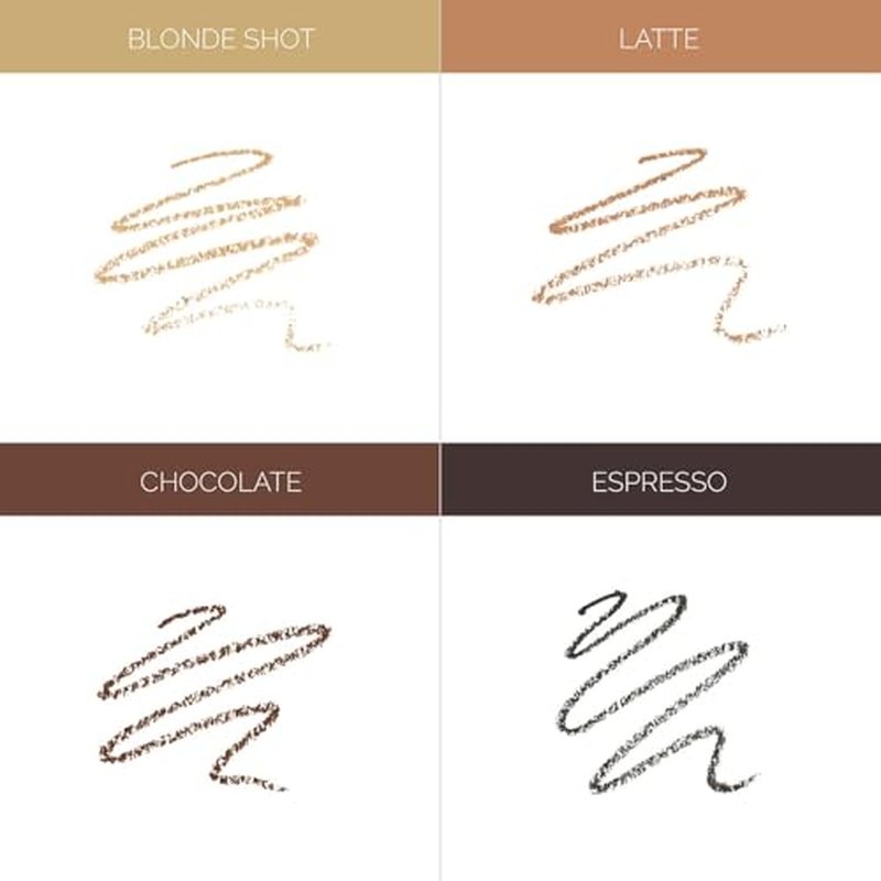 OFIR Brow Trace Precision Brow liner | Waterproof Brow Pencil with Ultra-Fine 1.7mm Tip | Long-Lasting, Blendable, Soft Matte Finish | Blonde Shot - Dark Blonde, 0.003 OZ