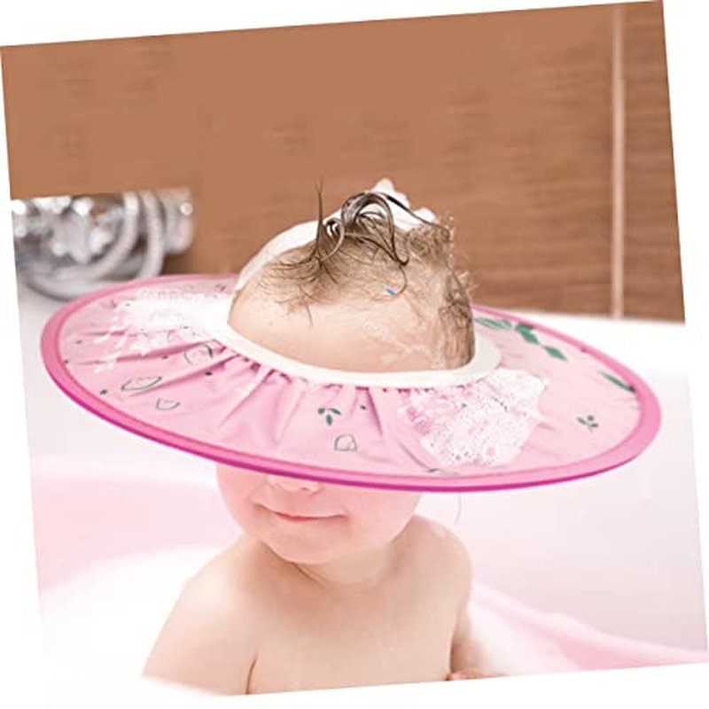 Baby Shampoo Cap 3pcs kids shampoo infant shower cap shampoo for kids baby shower invitations baby bath hat baby shampoo shield toddler baby products tab Baby Bath Cap