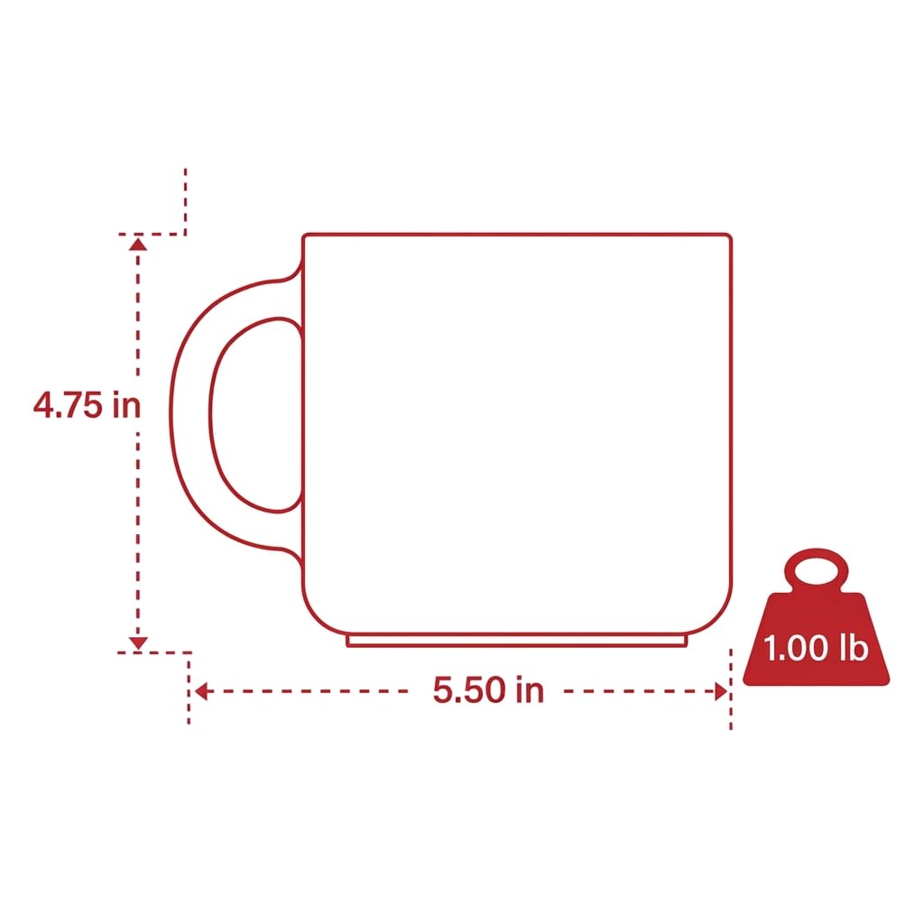 burton+BURTON GiGi What's Your Superpower? 18oz Porcelain Coffee Mug – Floral Birthday Gift for Grandma with Gift Box