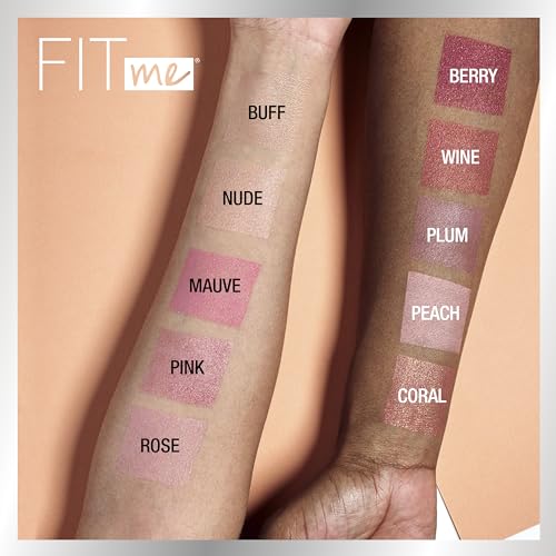 Maybelline New York Fit Me Blush, Nude, 0.16 Ounce