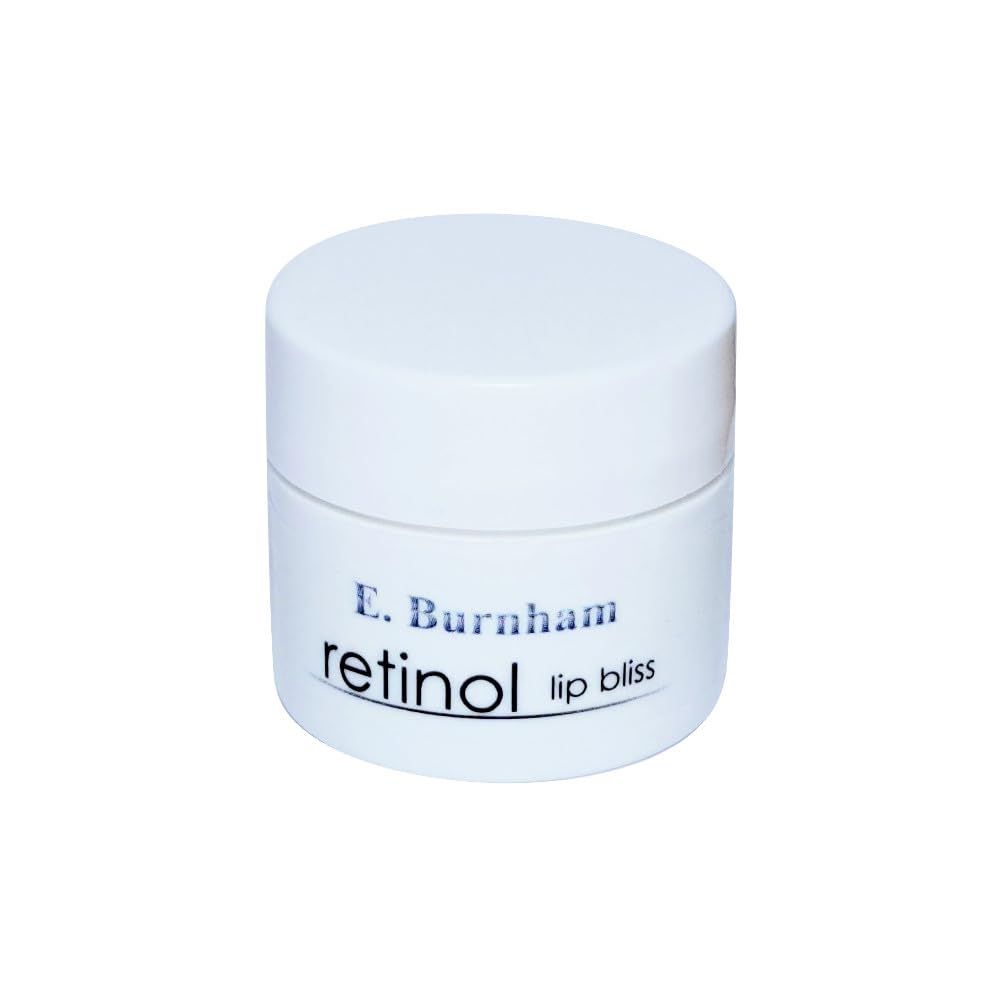 E. Burnham Retinol Lip Bliss 0.33 Oz. - Daily Hydrating Lip Balm with Vitamin E & Cocoa Butter – Smooth & Nourishing Formula
