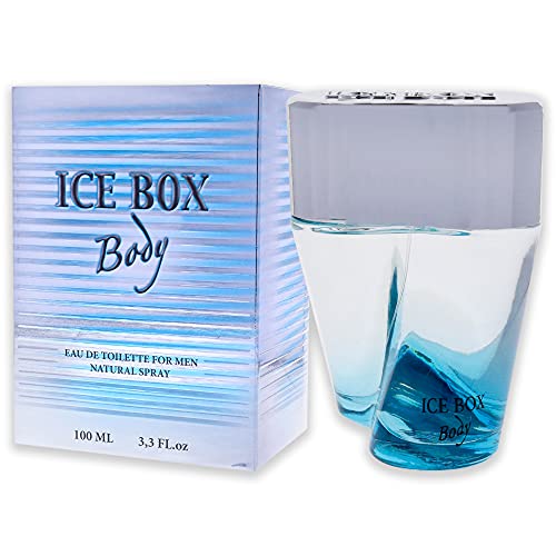 New Brand Perfumes Ice Box Body Men EDT Spray 3.3 oz