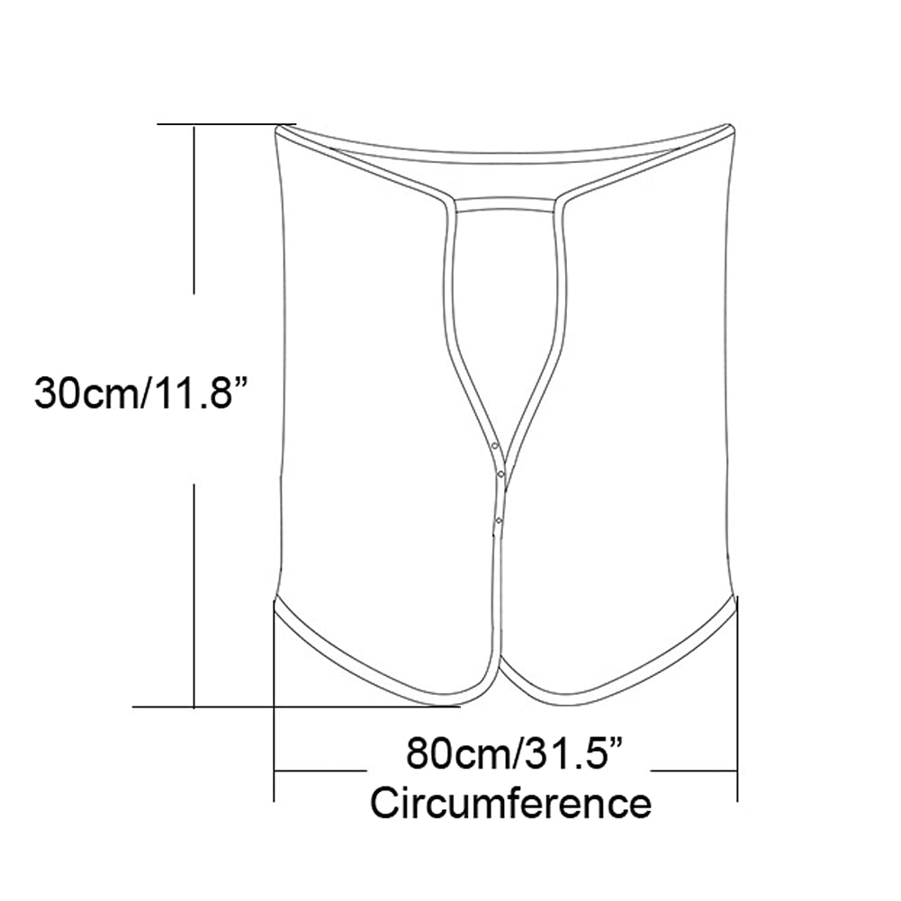 Unisex Sun Protection Golf Neck Shade Cap Drape UPF 50+ Cooling Face Covering (White)