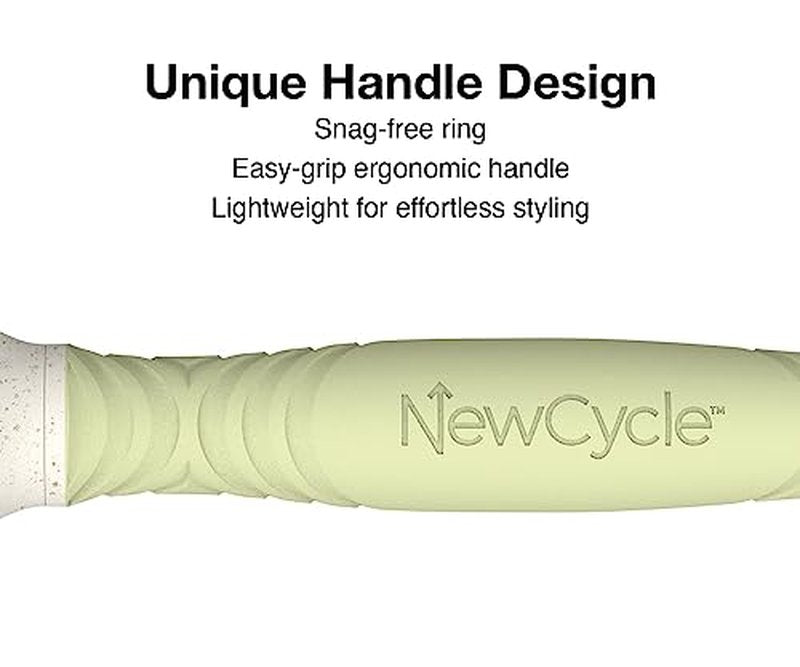 Olivia Garden NewCycle Ionic bristles Cushion Hair Brush and made from 100% recycled material (except bristles and cushion)