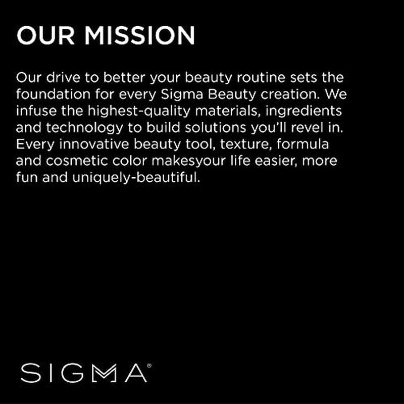 Sigma Beauty Basic Eye Makeup Brush Set – Classic Eye Makeup Brushes with Premium Fibers and Sleek, Durable Handles for Eyeliner, Eyeshadow, & Eyebrows, Includes 7 Black Makeup Brushes