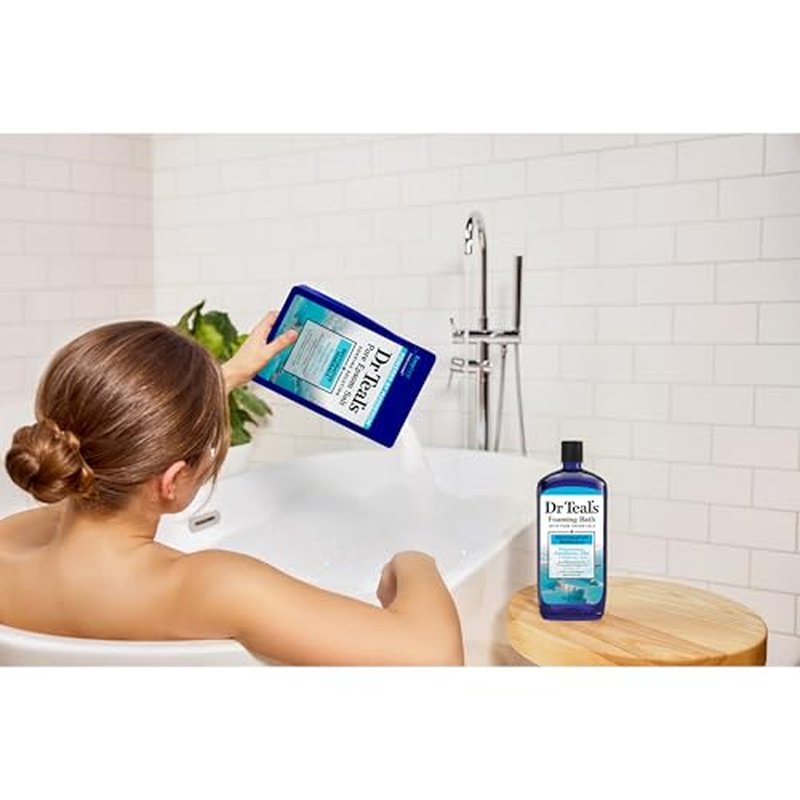 Dr Teal's Epsom Salt Magnesium Soak, Restorative Minerals with Magnesium, Potassium & Zinc, 3 lbs