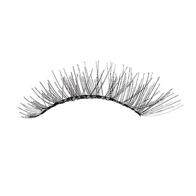 KISS So Wispy, False Eyelashes, 'Style #01', 14 mm, Includes 5 Pairs Of Lashes, Contact Lens Friendly, Easy to Apply, Reusable Strip Lashes, Multipack
