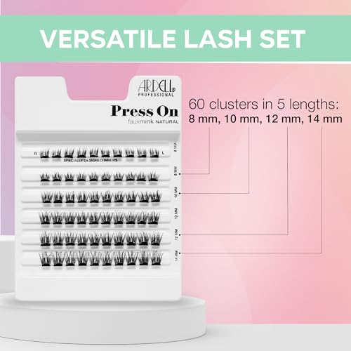 Ardell Press On Fauxmink Natural 60 ct