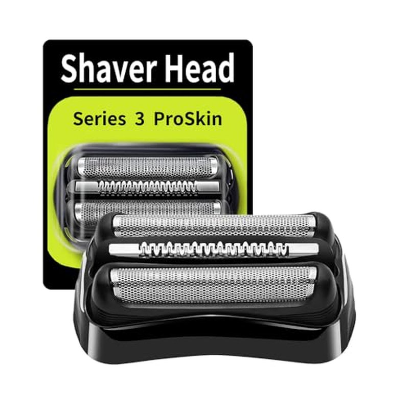 21B Series 3 Electric Shaver Replacement Head Compatible with Braun Series 3 Foil Shaver Replacement Heads 21b 3010s, 3040s,5409,etc for Braun Part 21b