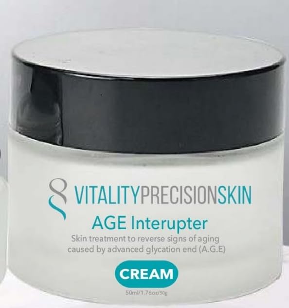 Vitality Precision Skin Advanced AGE Interrupter Cream - Anti-Aging Moisturizer 1.6 oz