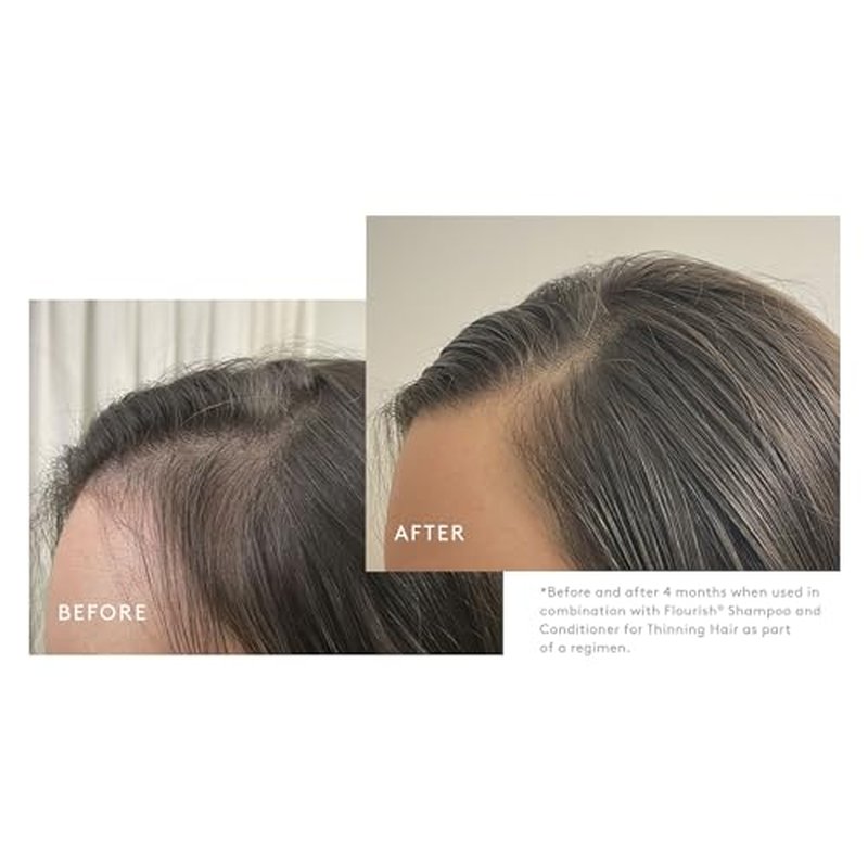 VIRTUE Flourish Conditioner for Fine or Thinning Hair, Sulfate Free Hair Growth Product, Detangles and Thickens, Color Safe
