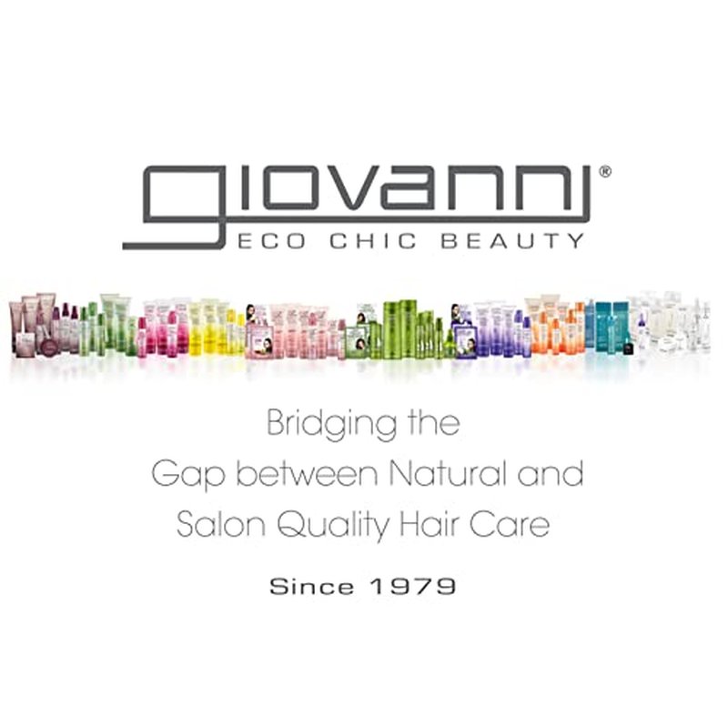 Giovanni 50:50 Balanced Shampoo and Conditioner Set - Clarifying Shampoo for Women & Men, Cleansing for Damaged, Frizzy Hair, Moisturizing Conditioner for Soft, Smooth Hair - 8.5 Fl Oz Each (1 Set)