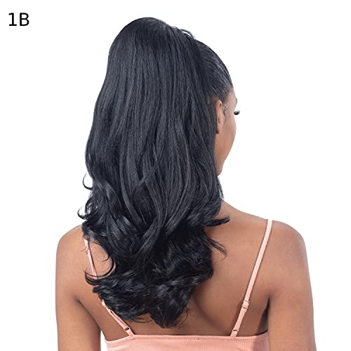 FreeTress Equal Wig Drawstring Ponytail Natural Me Natural Bouncy Curl (2)