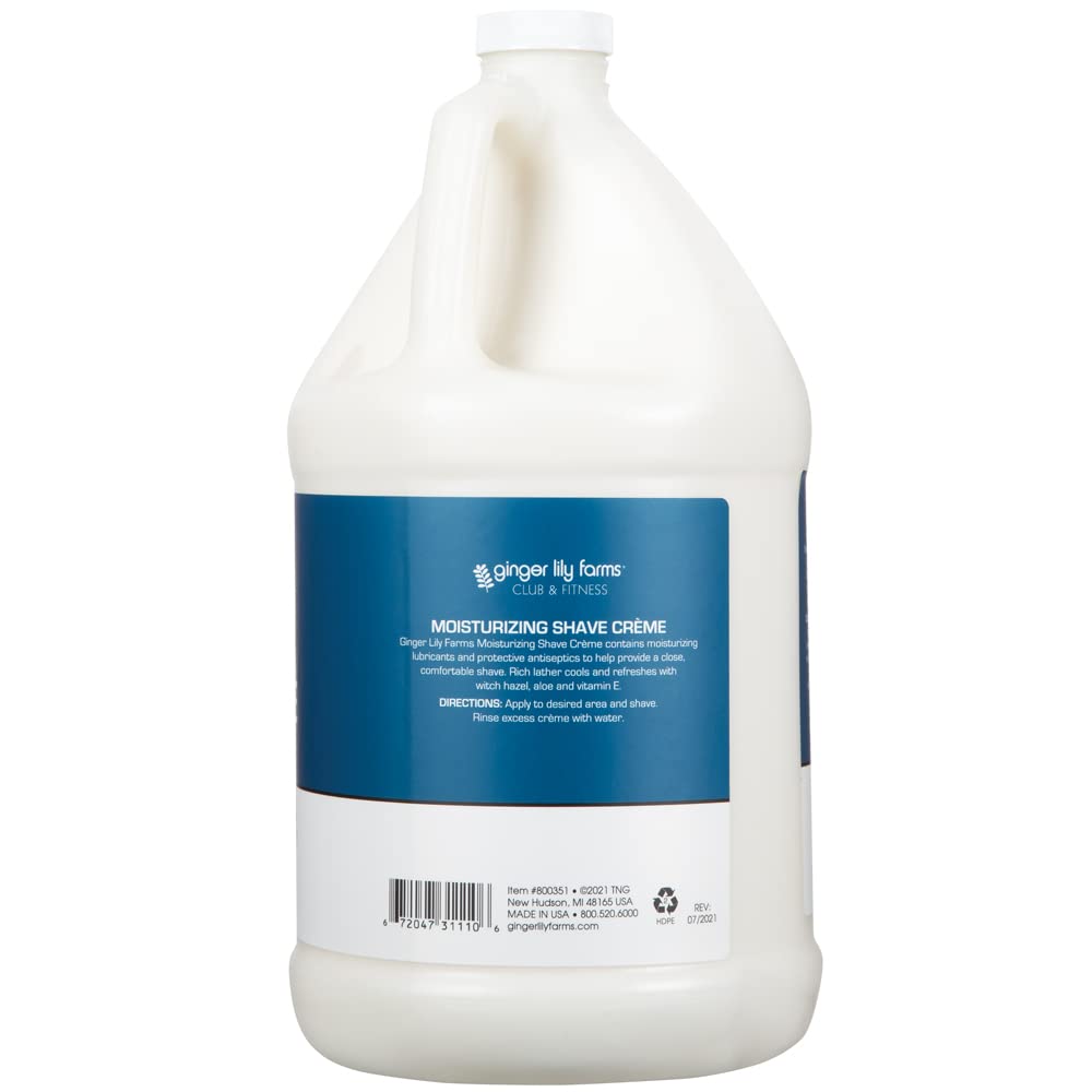 Moisturizing Shave Cream for Men | Protects Against Irritation & Razor Burn - 128 Fl Oz
