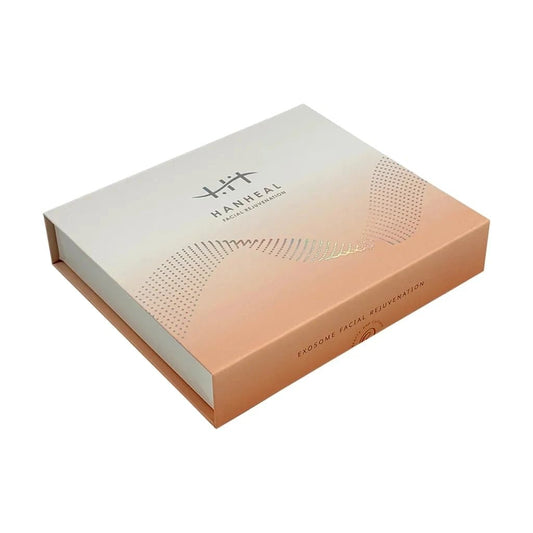 Hanheal Facial Exosome Skin Booster Ampuole, with Exosomes, Peptides, HA, & PDRN, Made in Korea, (5ml x 5 + 100mg x 5)