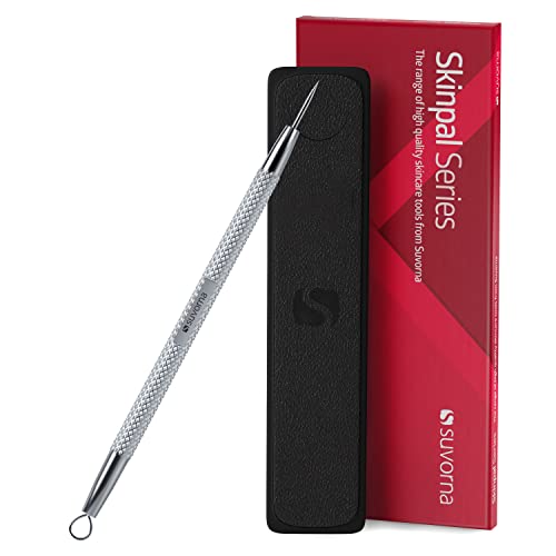 Suvorna Skinpal milia Remover Tool, Pimple Popper, Extractor for Pimple, Blackhead, Whitehead, Comedone, Acne, Zit, Blemish, Cyst, Spot, Lancet Needle for face Popping, Lancet for Facial Extraction.