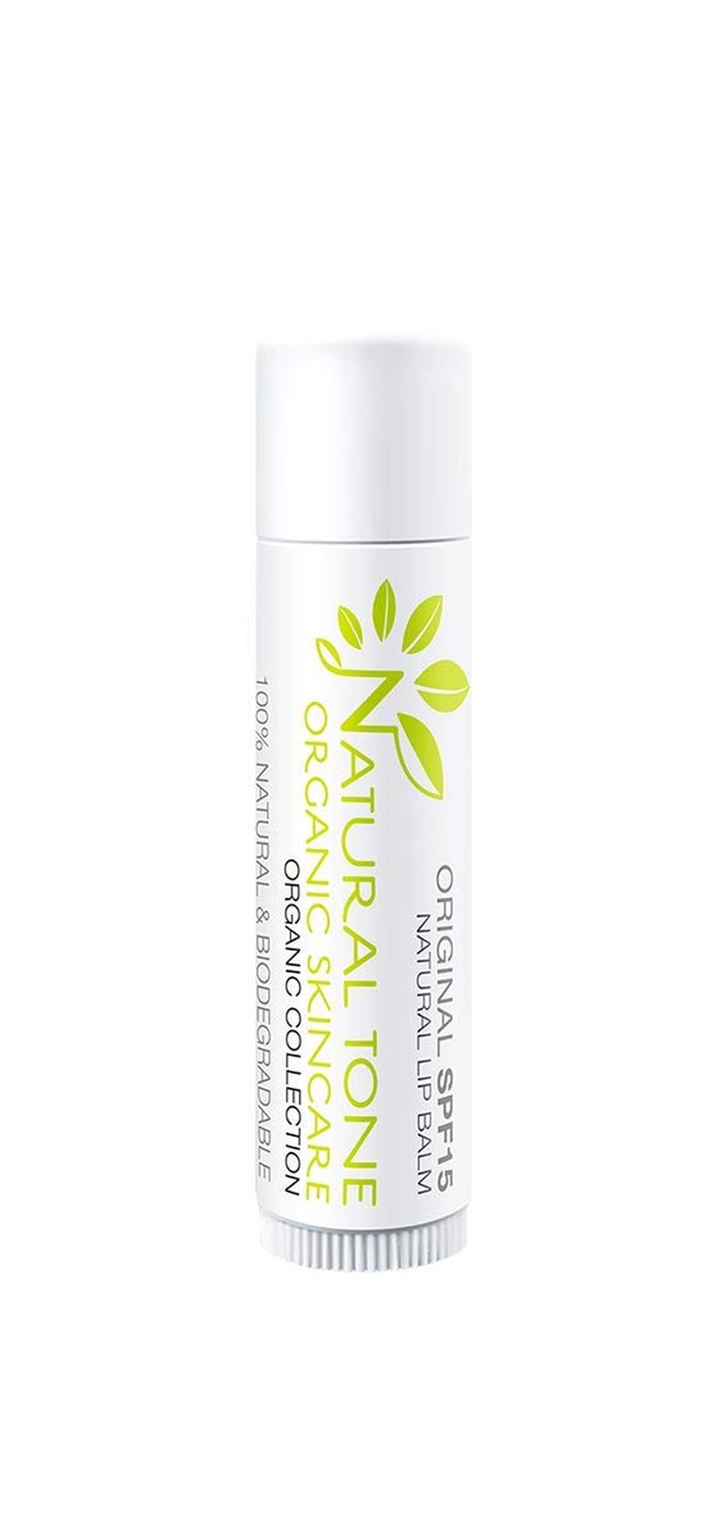 Natural Tone Organic SPF15 Zinc Oxide Lip Balm - Nourishing Hydration for Soft Lips