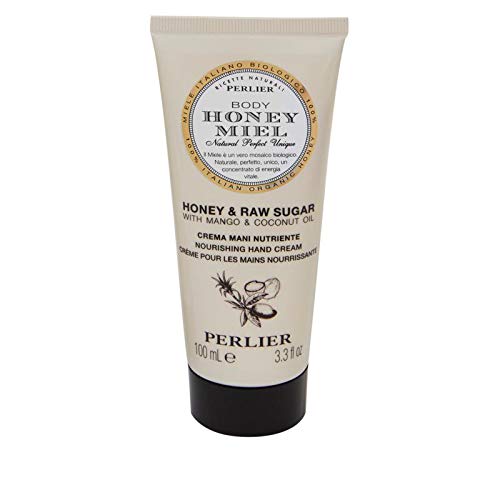 Honey Hand Cream with Mango & Coconut Oil - Nourishing Moisturizer for Soft Skin