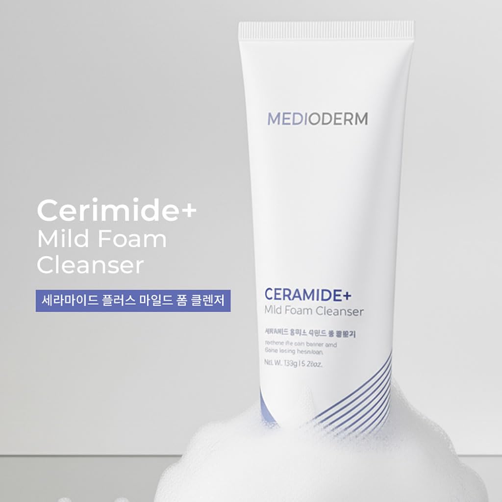 Medioderm Ceramide Plus Mild Foam Cleanser, 150g