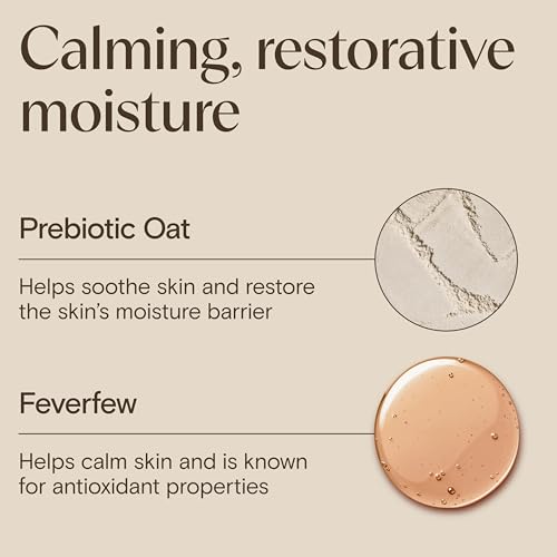 Aveeno Sensitive Skin Moisturizer Bundle, Calm + Restore Oat Gel Facial Moisturizer, 1.7 oz, & Trial Size Daily Moisturizing Cream + Prebiotic Oat, 0.5 oz, Fragrance-Free, Two Items