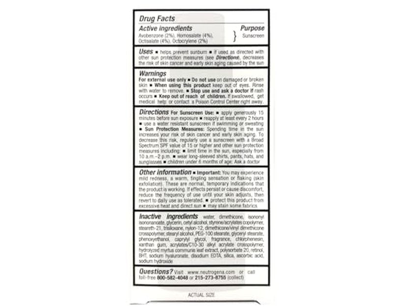 Neutrogena Rapid Wrinkle Repair Moisturizer, SPF 30 1 fl oz (29 ml)