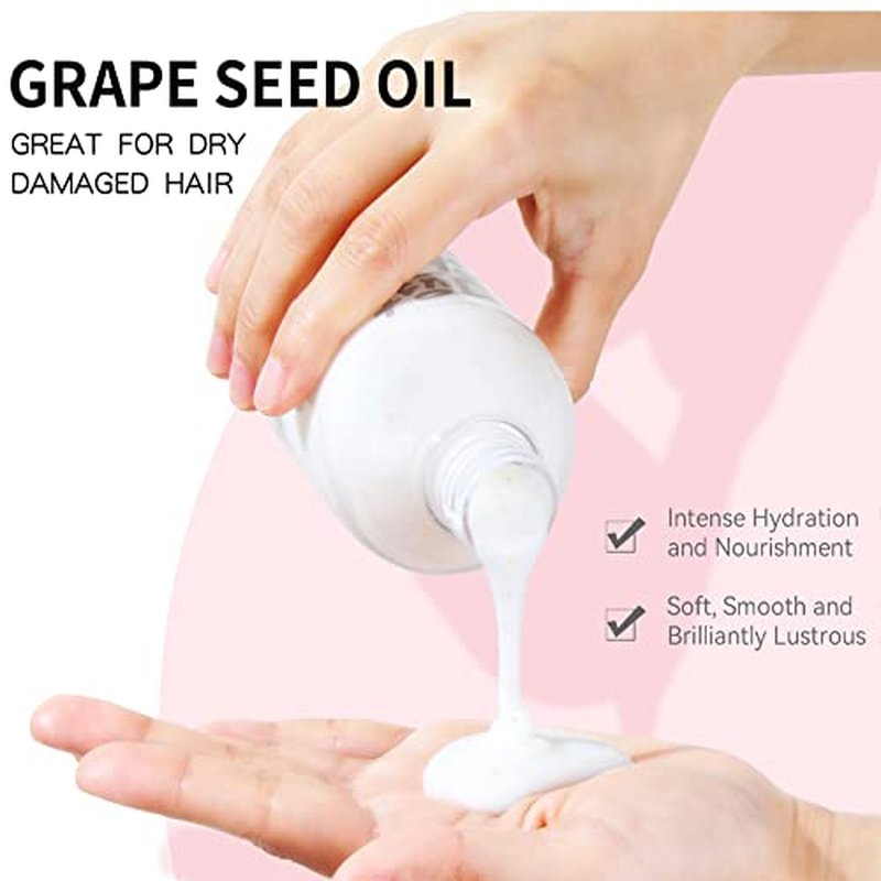 Suisuaie Shampoo and Conditioner for Oily Hair, Clarifying Shampoo and Conditioner Set for Oily Hair,Greasy Hair, Build Up, Oily Scalp Shampoo and Conditioner Sets, 18.8 Fl Oz