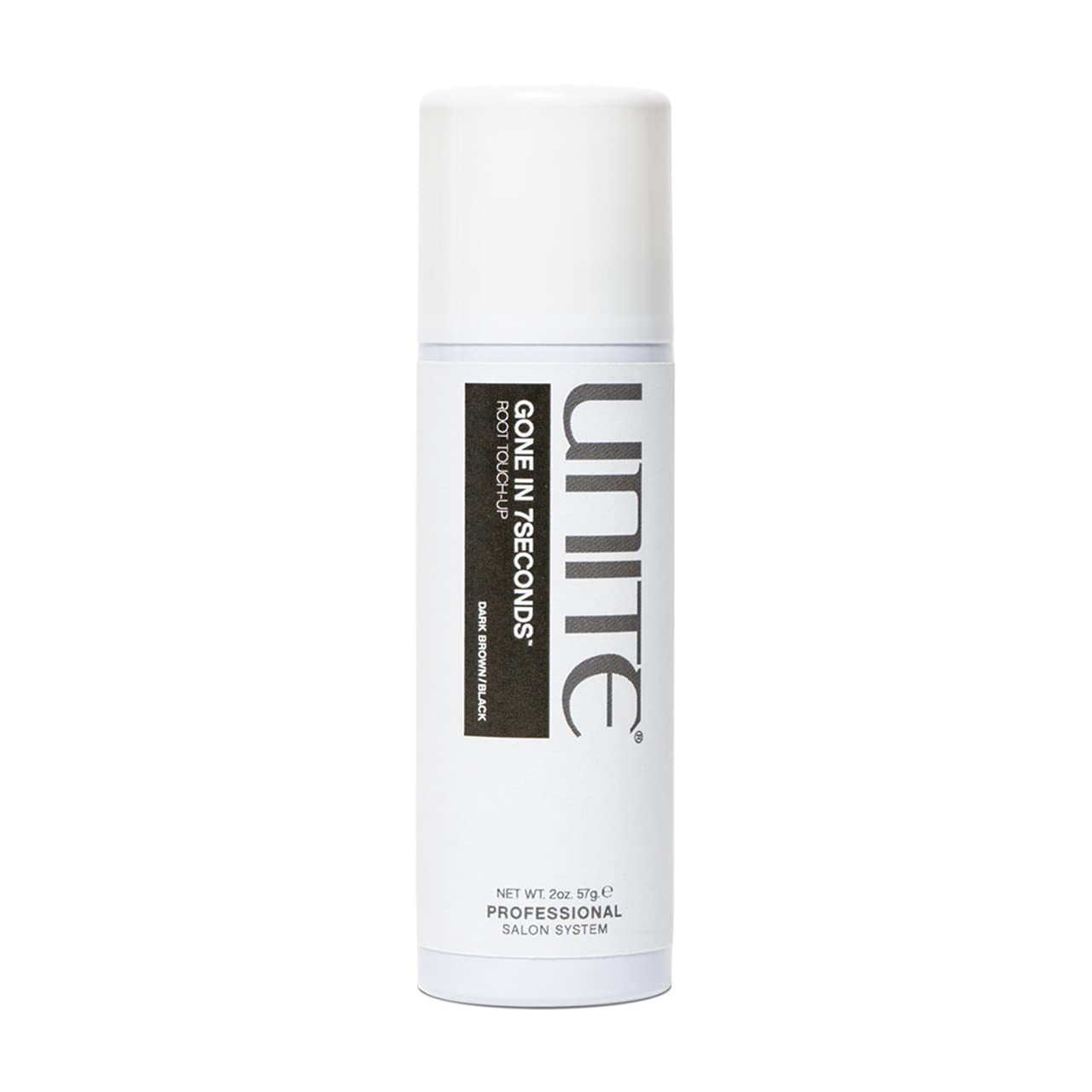 UNITE Hair - Gone in 7SECONDS Root Touch-Up - Temporary Root Concealer That Blends and Covers Grays - Ideal for All Hair Types, Light Brown, 2.0 oz